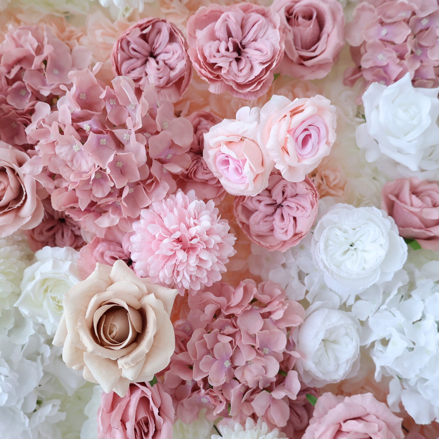 Summer Flower CB-418-2 8ft*8ft Cloth Back Artificial Flower Wall Roll up Fabric background