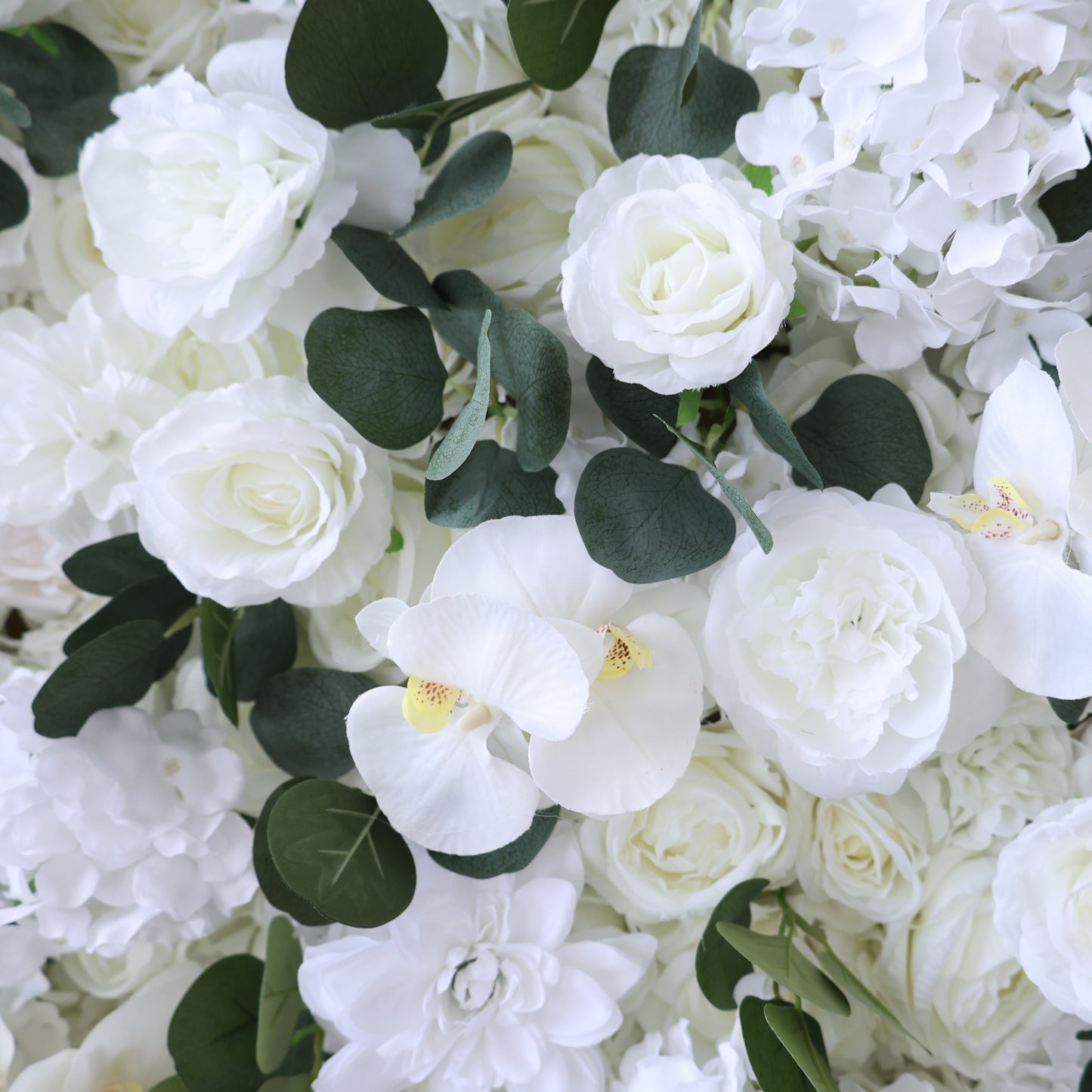 Summer Flower CB-379 8ft*8ft Cloth Back Artificial Flower Wall Roll up Fabric background