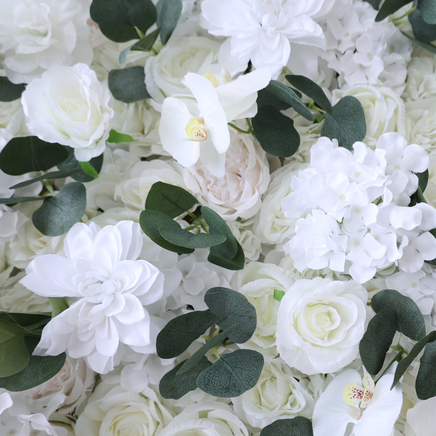 Summer Flower CB-379 8ft*8ft Cloth Back Artificial Flower Wall Roll up Fabric background