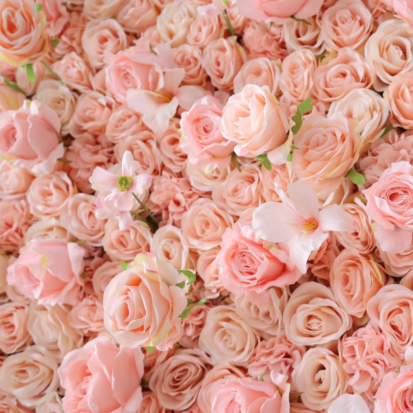 Summer Flower CB-381 8ft*8ft Cloth Back Artificial Flower Wall Roll up Fabric background