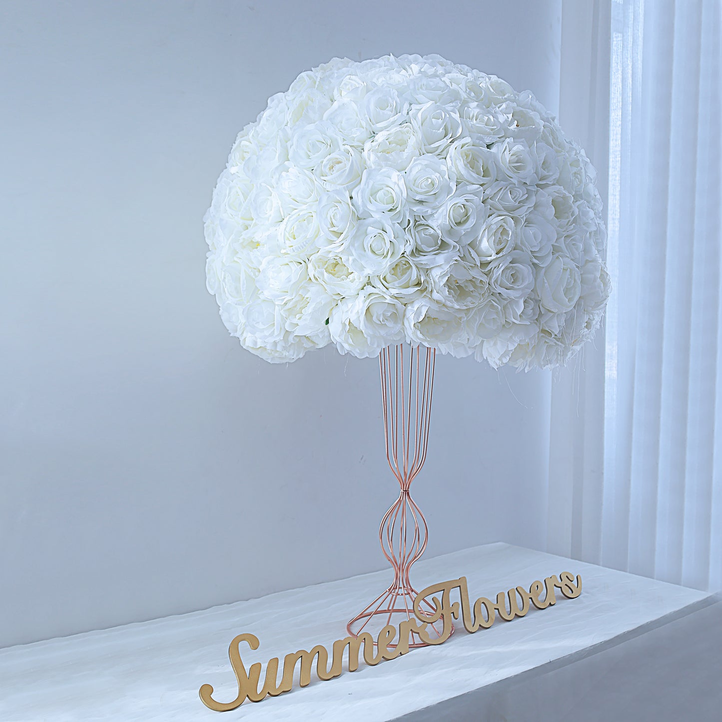 FL-062 Rose Ball flower ball wedding decoration rose centerpieces for wedding table flower arrangement wedding table centerpieces