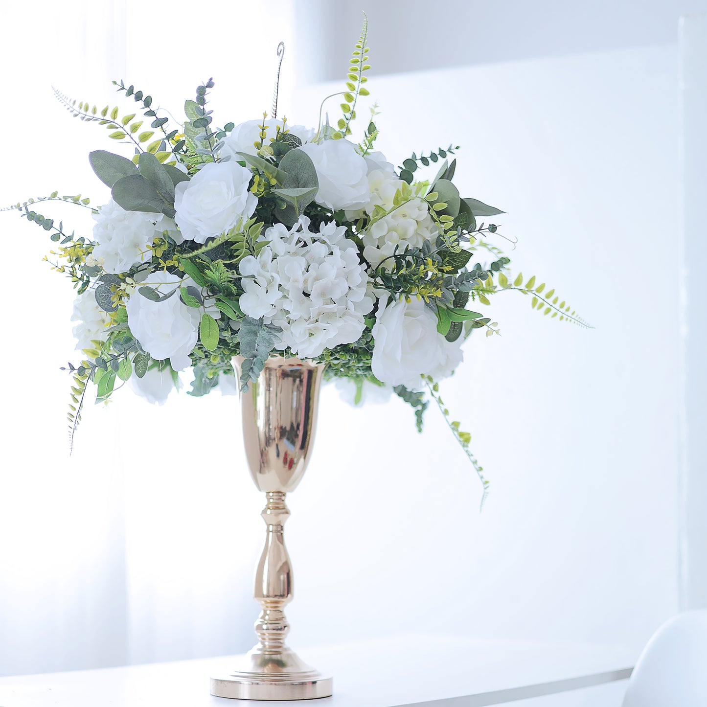 FL-008 Hot Sale Silk Flowers Ball Wedding Table Centerpieces Wholesale Artificial Rose Flower Ball for Wedding Event Decor