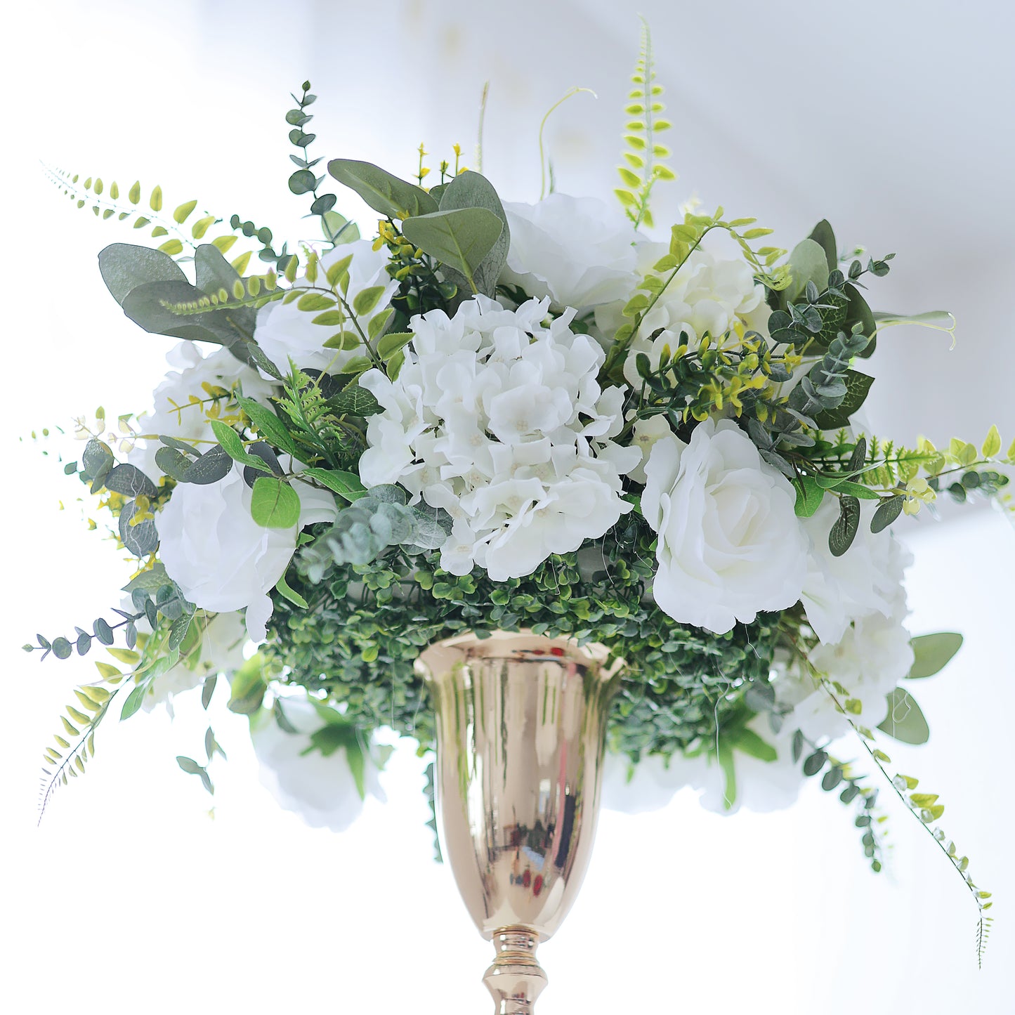 FL-008 Hot Sale Silk Flowers Ball Wedding Table Centerpieces Wholesale Artificial Rose Flower Ball for Wedding Event Decor