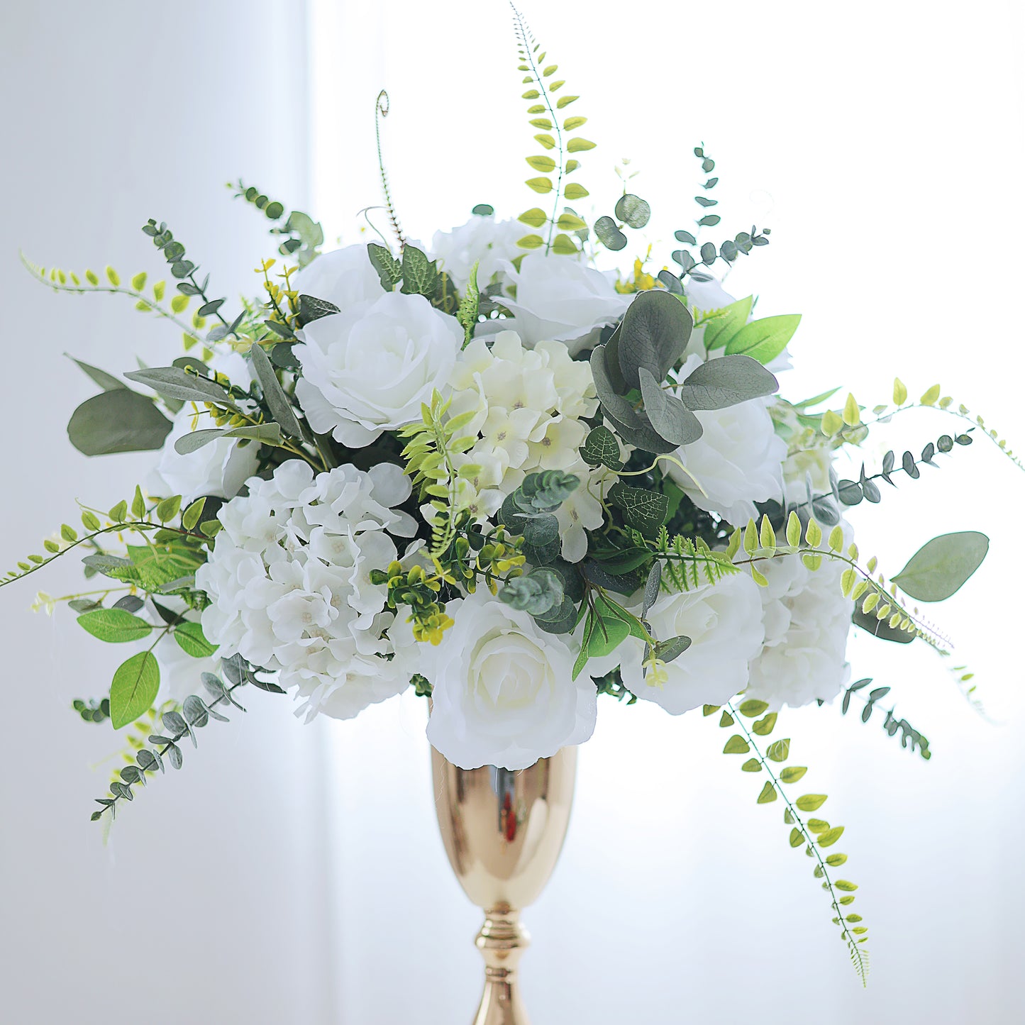 FL-008 Hot Sale Silk Flowers Ball Wedding Table Centerpieces Wholesale Artificial Rose Flower Ball for Wedding Event Decor