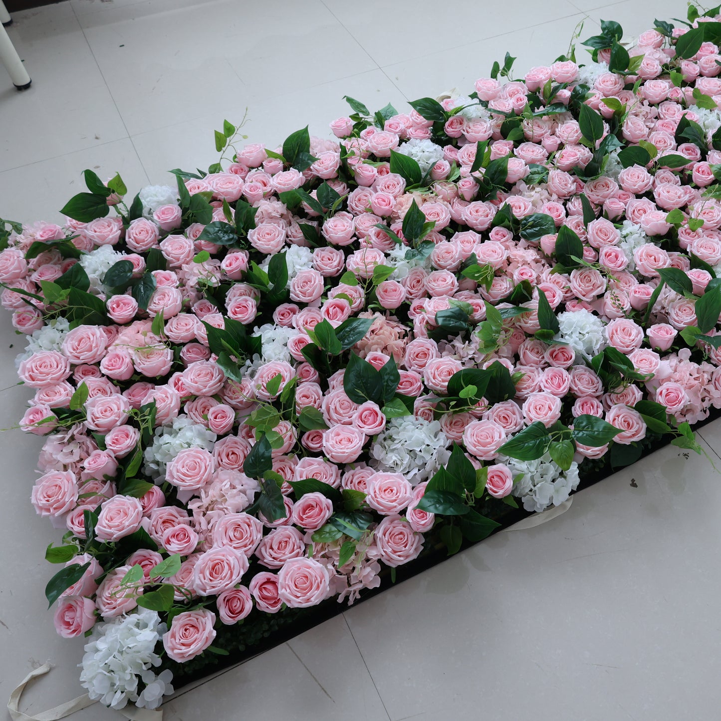 Summer Flower CB-460 8ft*8ft Cloth Back Artificial Flower Wall Roll up Fabric background