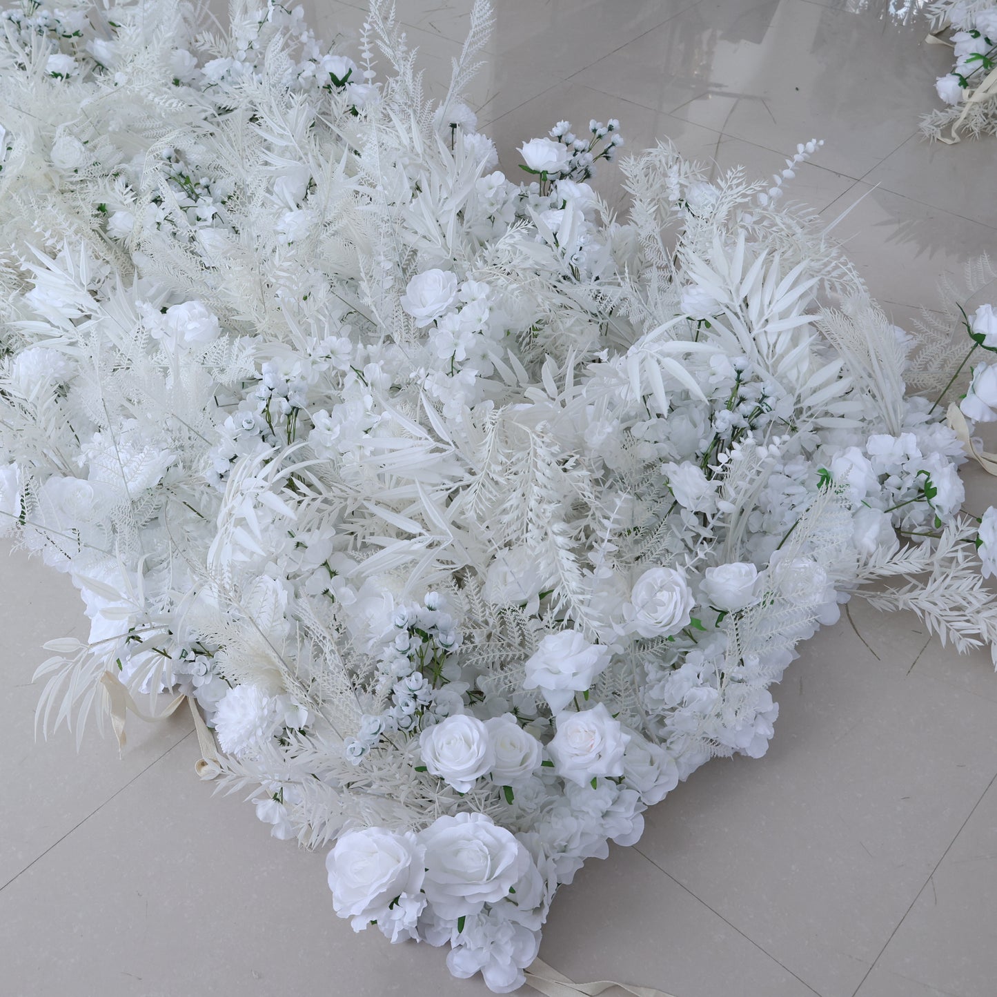 Summer Flower CB-457 8ft*8ft Cloth Back Artificial Flower Wall Roll up Fabric background