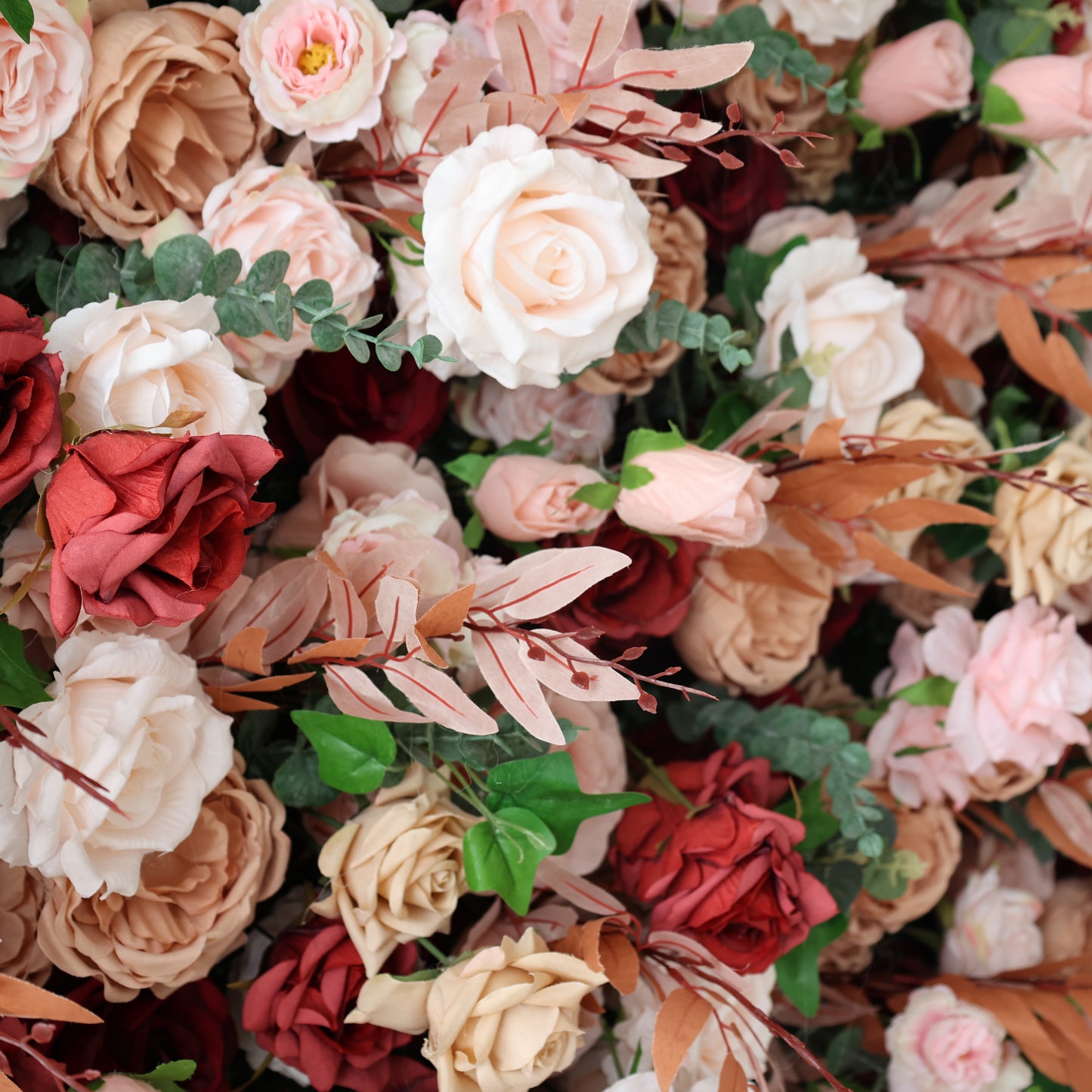Summer Flower CB-405 8ft*8ft Cloth Back Artificial Flower Wall Roll up Fabric background
