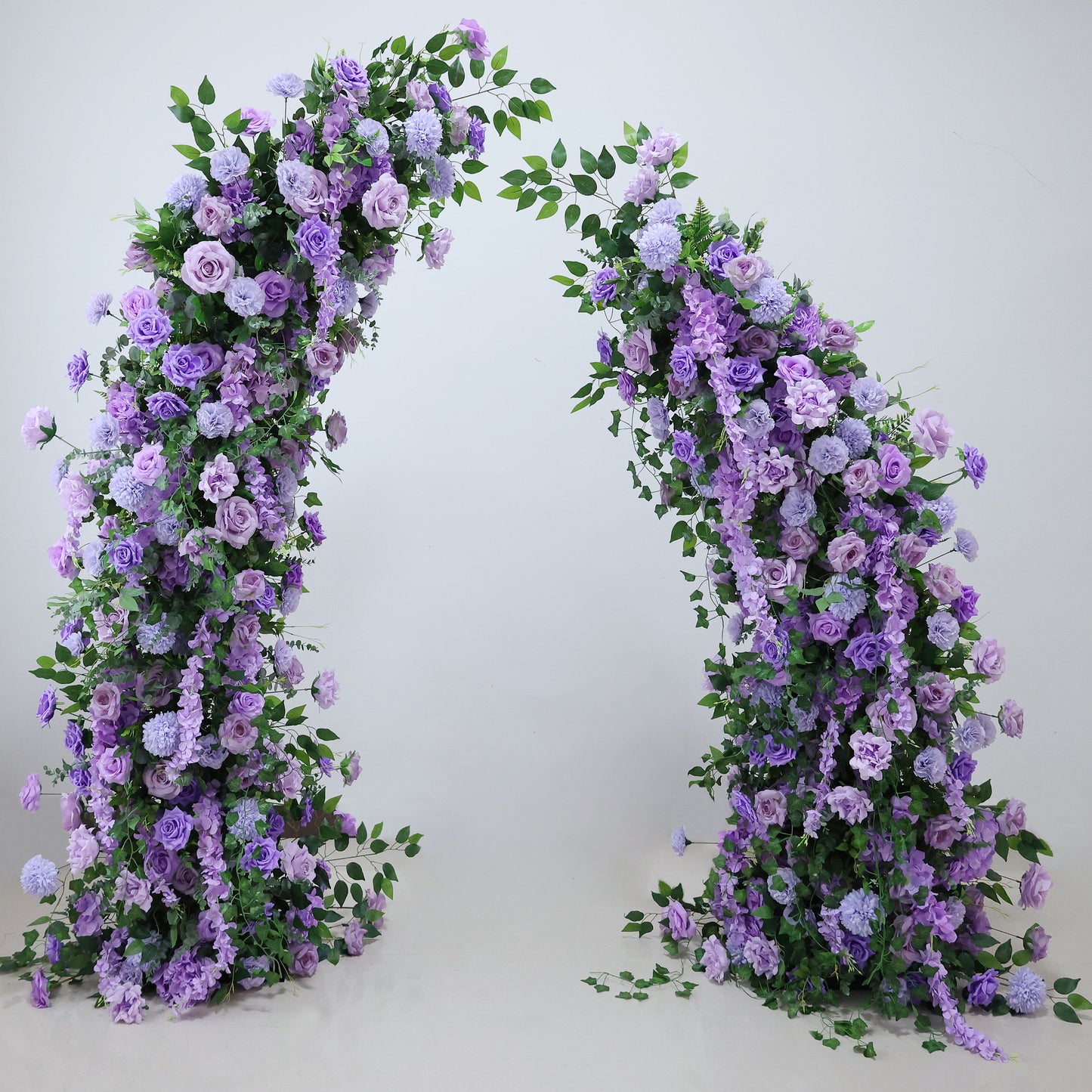 DF-027 Horn Arch Wedding Artificial Flower Floral Design Arch Flower Stand Parties Festivals Parties Birthday Decorations