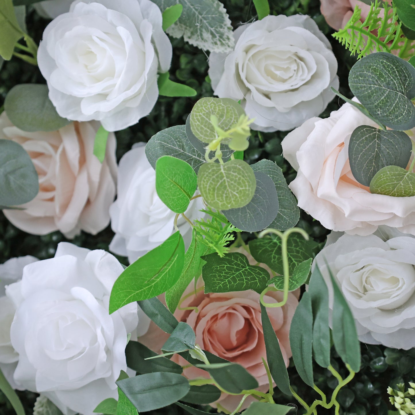 Summer Flower CB-416 8ft*8ft Cloth Back Artificial Flower Wall Roll up Fabric background