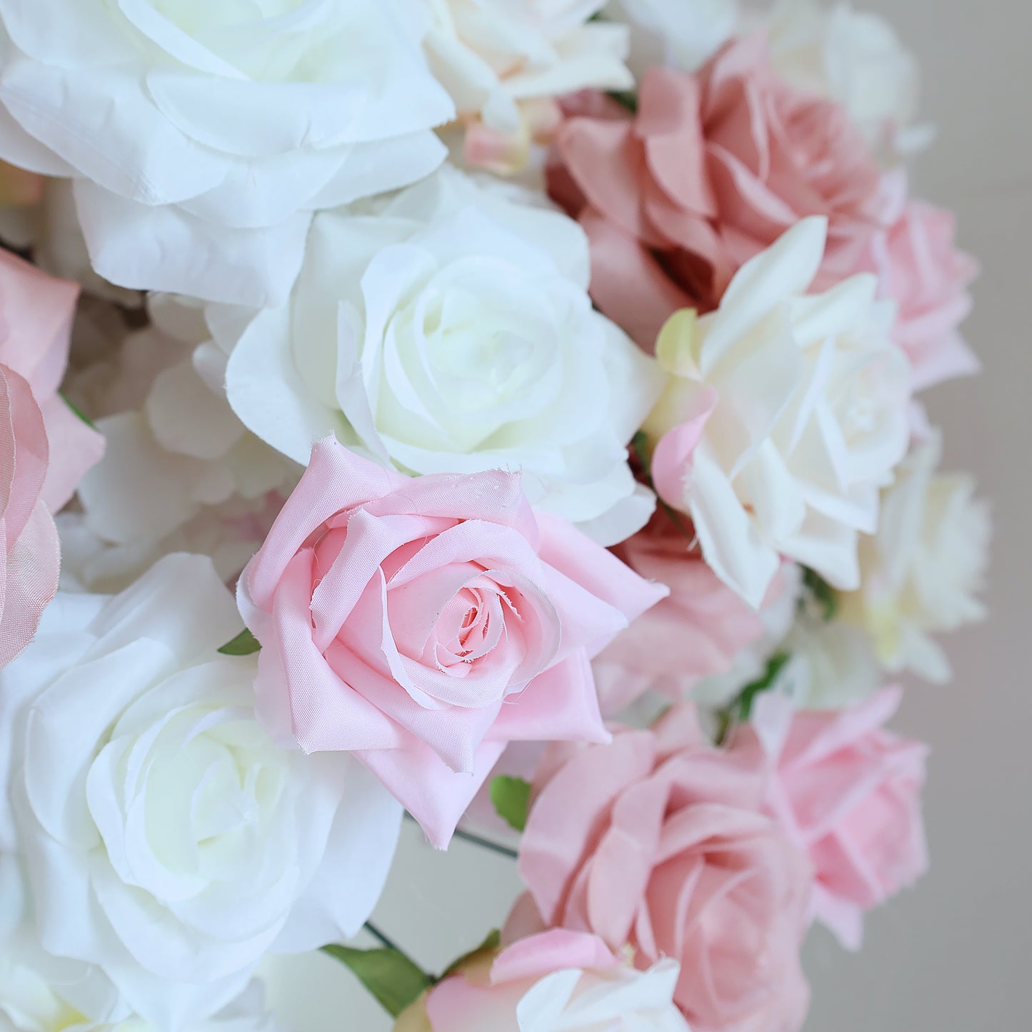 FL-074 Wedding Decoration Supplies Flower Artificial Balls Flowers Silk Rose Artificial Flower Ball