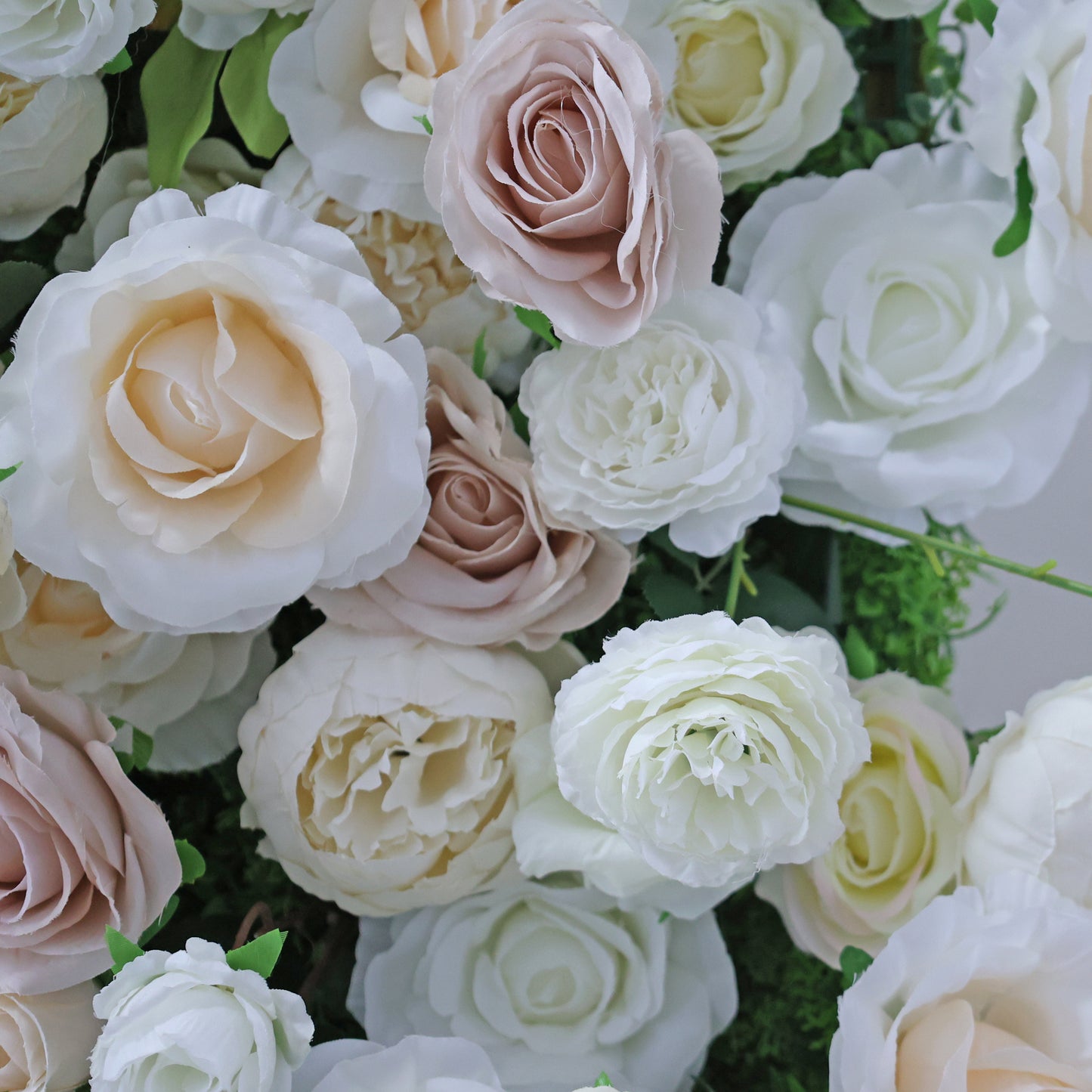Summer Flower CB-388 8ft*8ft Cloth Back Artificial Flower Wall Roll up Fabric background