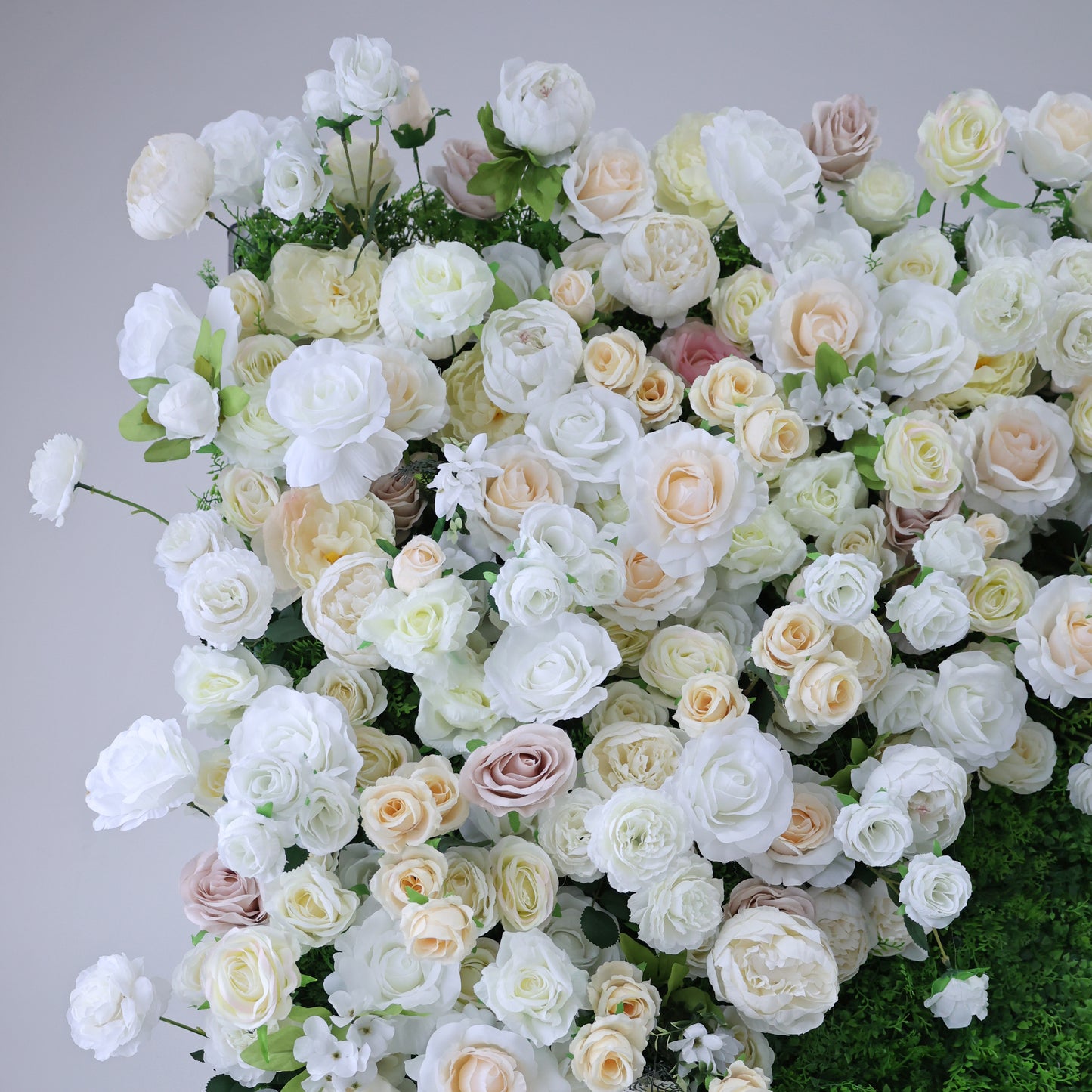 Summer Flower CB-388 8ft*8ft Cloth Back Artificial Flower Wall Roll up Fabric background