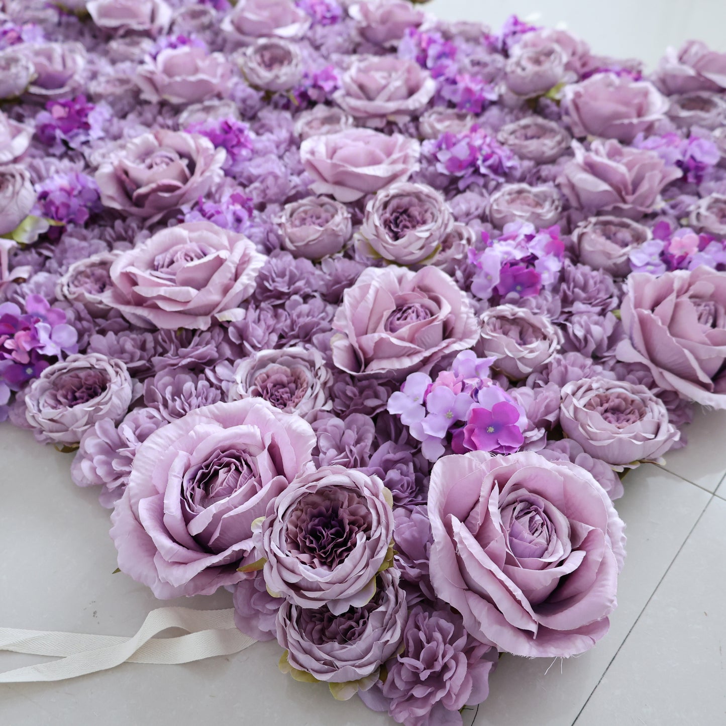 Summer Flower CB-432 8ft*8ft Cloth Back Artificial Flower Wall Roll up Fabric background