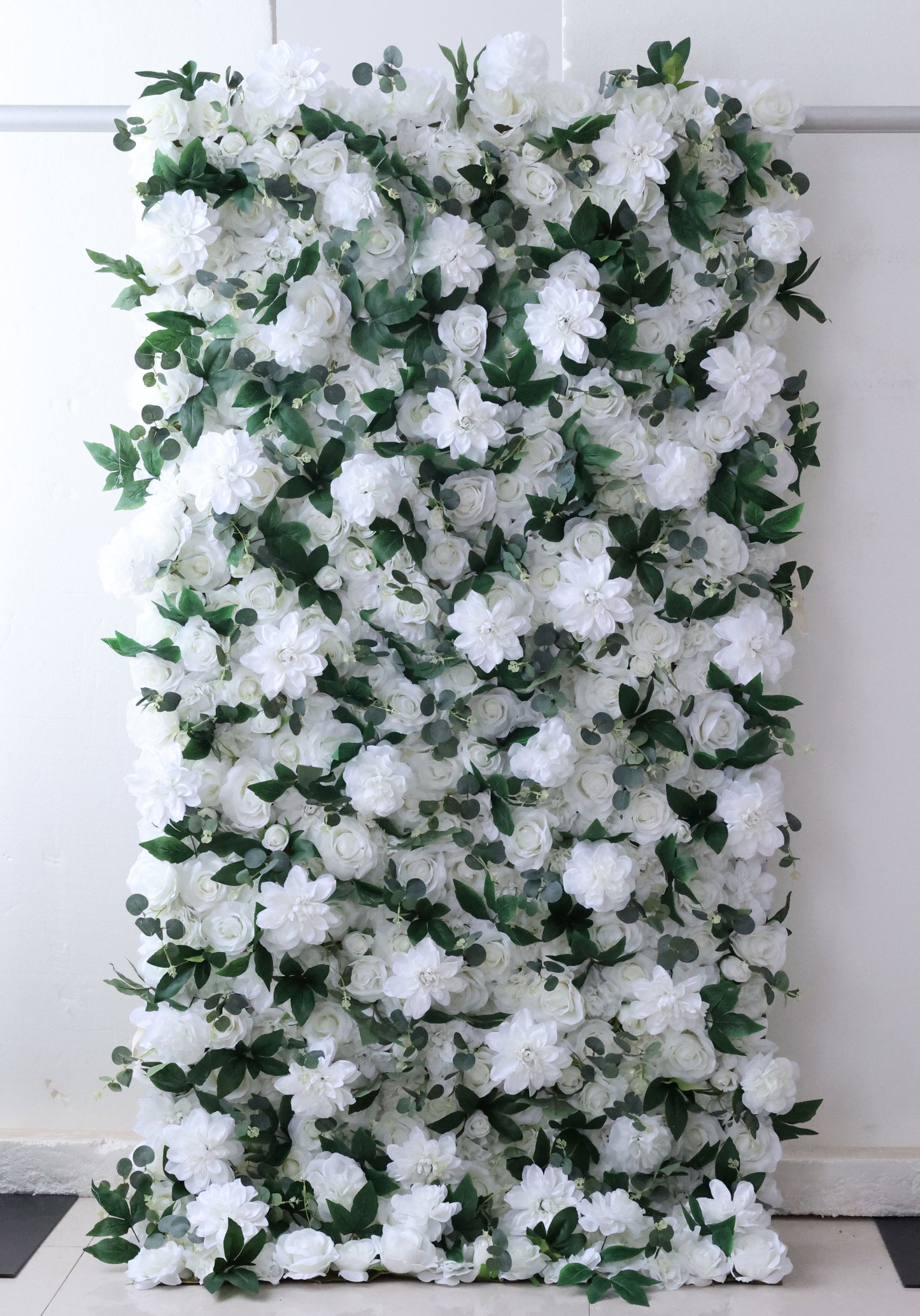 Summer Flower CB-333 8ft*8ft Cloth Back Artificial Flower Wall Roll up Fabric background