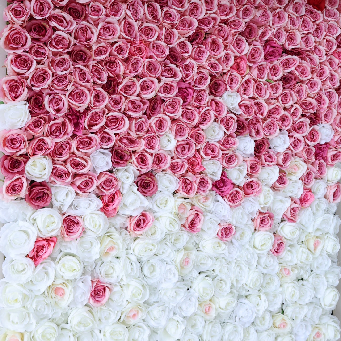 Summer Flower CB-338 8ft*8ft Cloth Back Artificial Flower Wall Roll up Fabric background