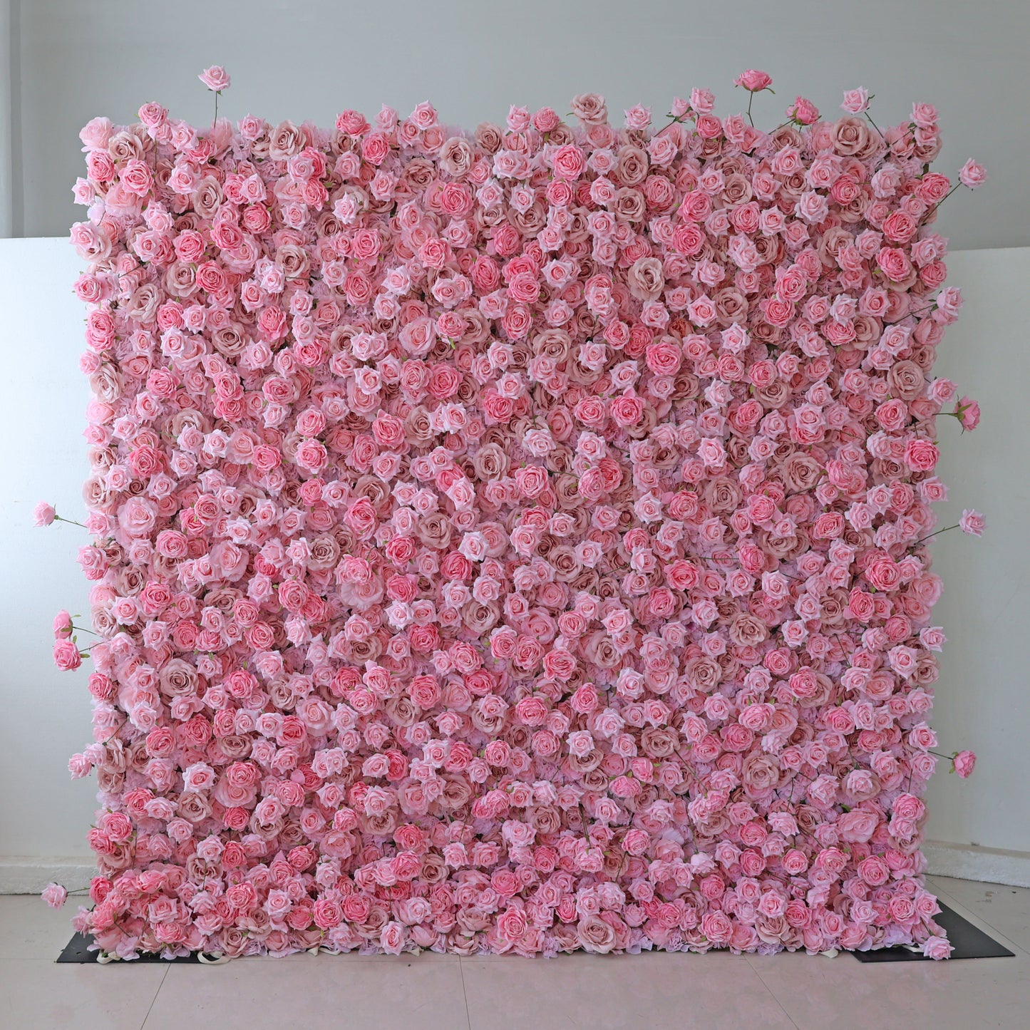 Summer Flower CB-394 8ft*8ft Cloth Back Artificial Flower Wall Roll up Fabric background