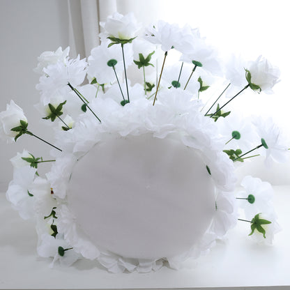 FL-096 Factory Price Flowers Rose Wedding Decoration Table Centerpieces Artificial Flower Ball